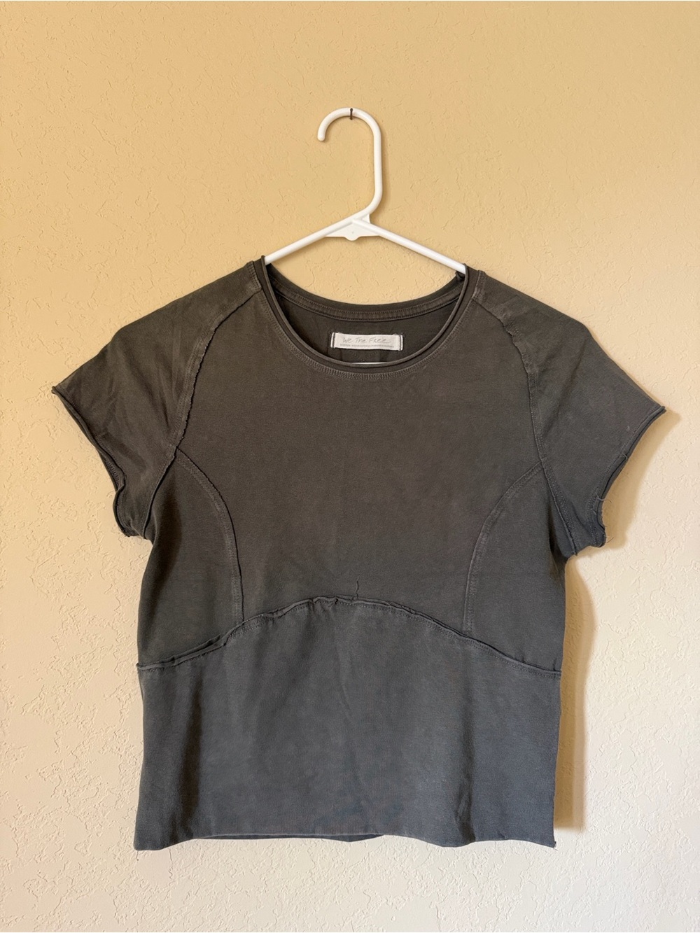 Free People cropped tee